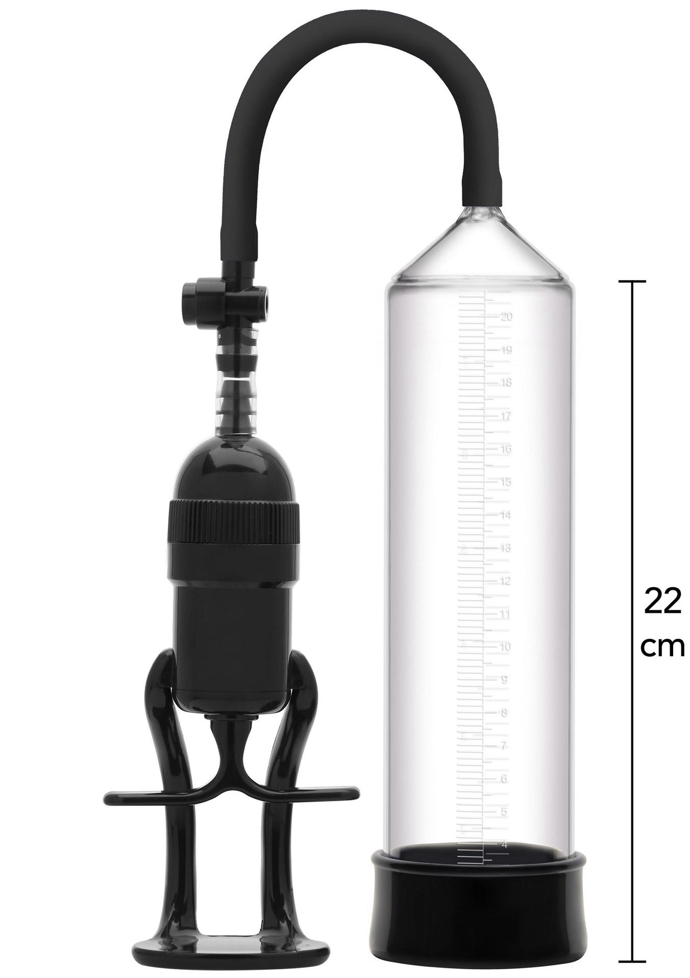 16960_BLACK_01 Penis Pump Black - obrazek 1