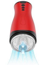 Super Suction Masturbator Red - obrazek 5