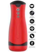 Super Suction Masturbator Red - obrazek 10