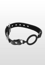 Open Ring Gag Black - obrazek 3