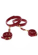 Wrist To Thigh Cuff Set Red - obrazek 4
