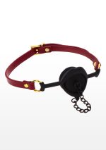 Kinky Gag with Plug Red - obrazek 3