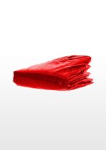 Wet Play King Size Bedsheet Red - obrazek 3