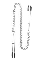 Tweezers With Chain Silver - obrazek 3