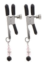 Adjustable Clamps With Beads Silver - obrazek 5