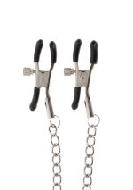 Adjustable Clamps with Chain Silver - obrazek 4