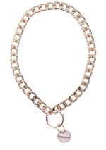 Statement Collar and leash Rose Gold - obrazek 17