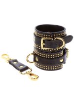 Studded Wrist Cufs Set Black - obrazek 15