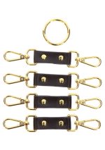 Studded Hogtie Black - obrazek 12