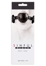 Ball Gag Black - obrazek 2