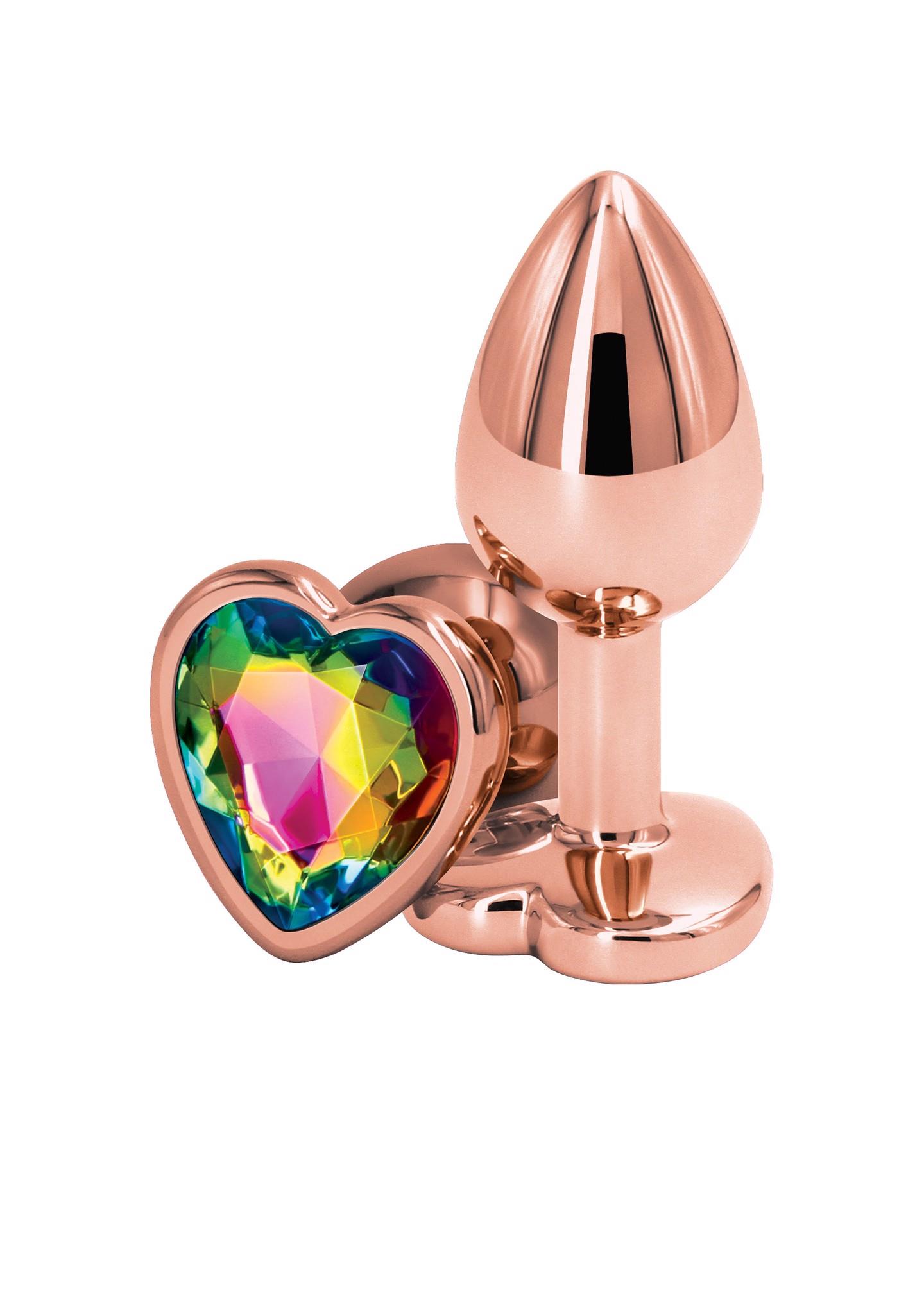 18817_MULTICOLOR_01 Rear Assets Rose Gold Heart S Multicolor - obrazek 1