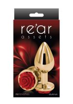Rose Buttplug Medium Red - obrazek 2