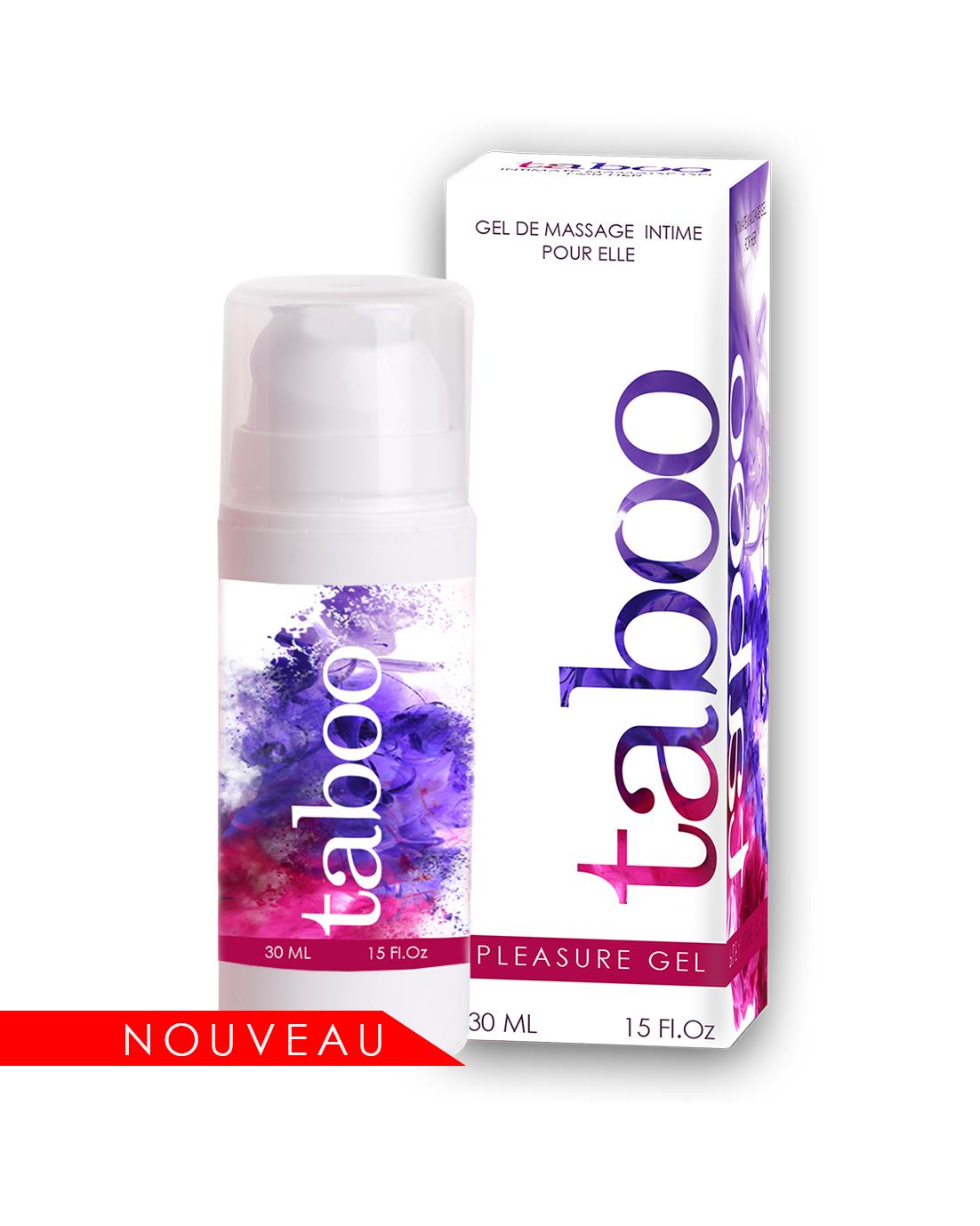 19-3075 Żel/sprej-TABOO - PLEASURE GEL FOR HER - obrazek 1