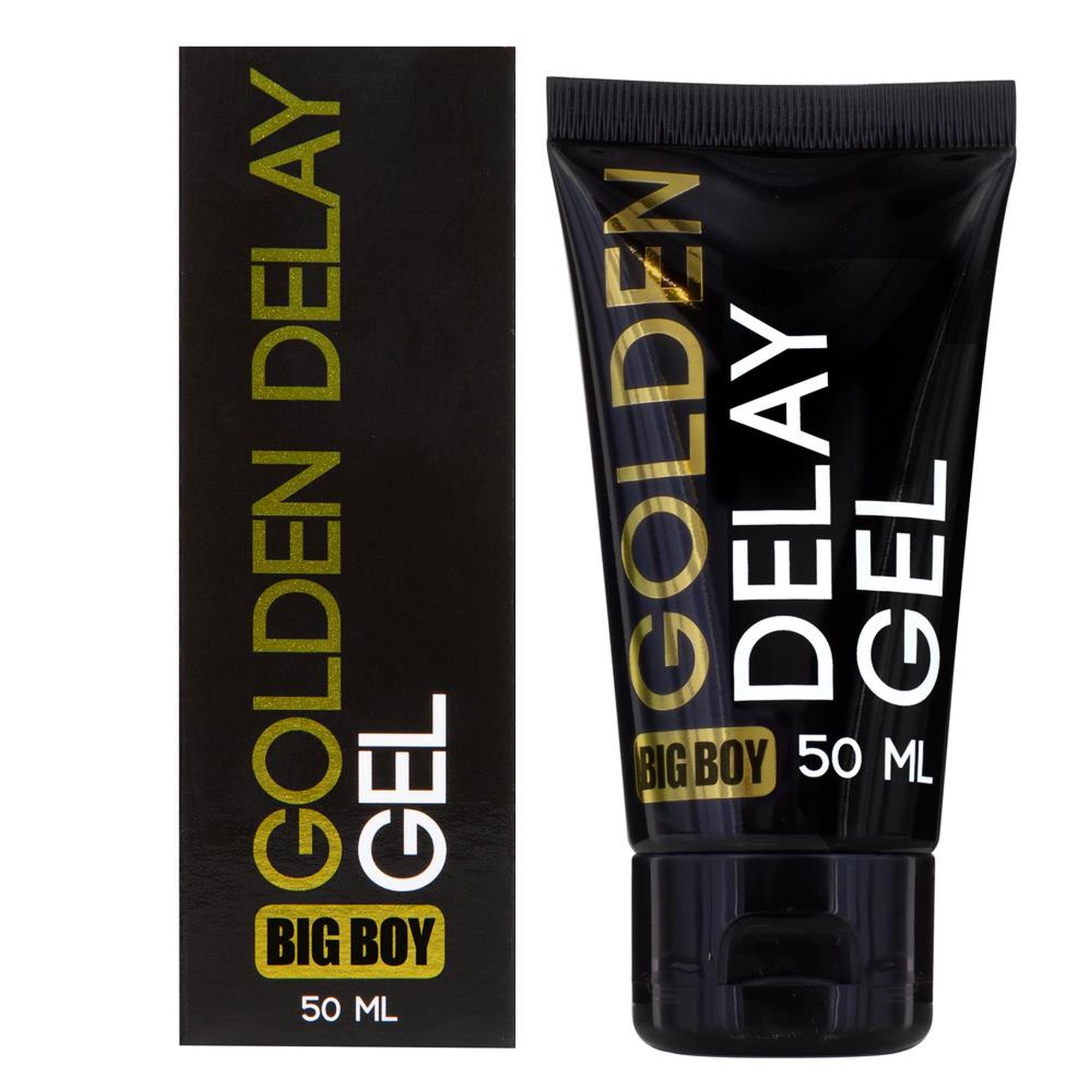 2-00092 Żel/sprej-Big Boy Golden Delay Gel 50 ml - obrazek 1
