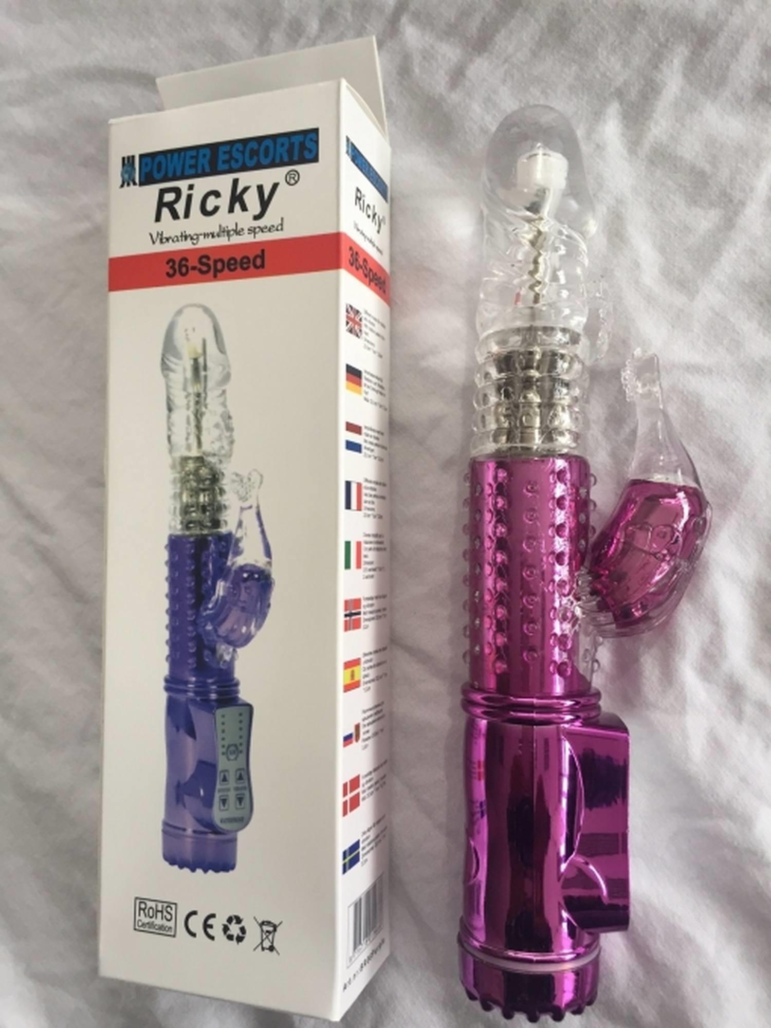 20-BR06-PURPLE Ricky purple 36 speed rabbit 23,5 cm - obrazek 1