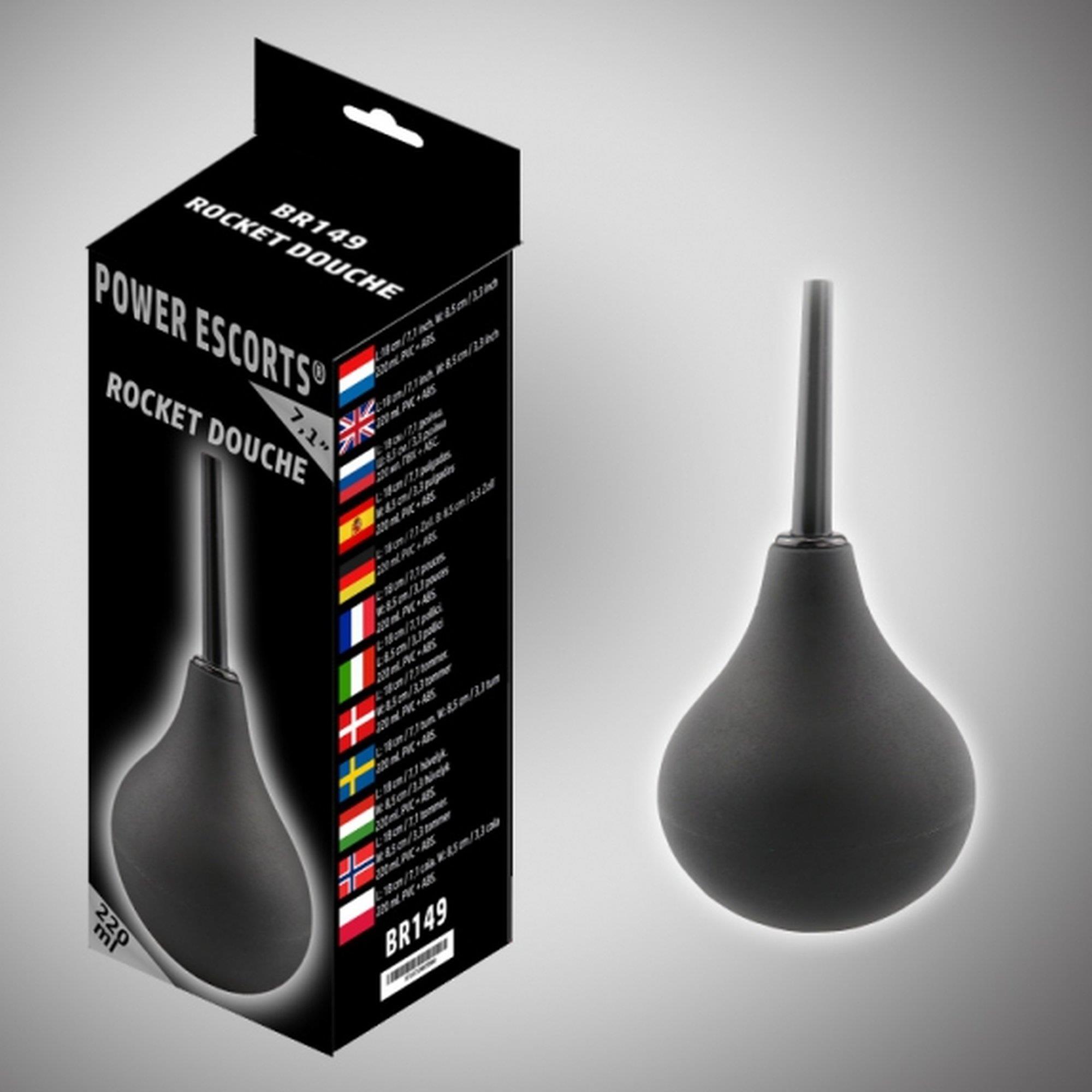 20-BR149-BLACK Rocket douche black big size 220 ml - obrazek 1