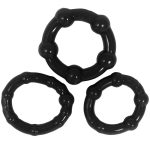 Quickes Pro - Vibrating masturbator + 3 pack cockring - obrazek 3
