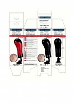 Bull power black  wallmounted vibrating masturbator - obrazek 3