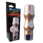 Goldline gold      masturbator vibrating wallmounting - obrazek 3