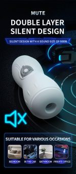 Power Escorts - BR311 - Carl - Big Size Masturbator - 10 Function + Sound Function - obrazek 2