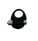 Turbo 03 black vibrating cockring - obrazek 5