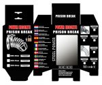Prison BReak metal medium 45 mm with lock - obrazek 3