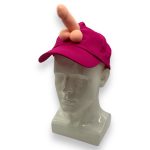 Kinky Pleasure - DS002 - Cap With Penis - Pink - One Size - obrazek 7