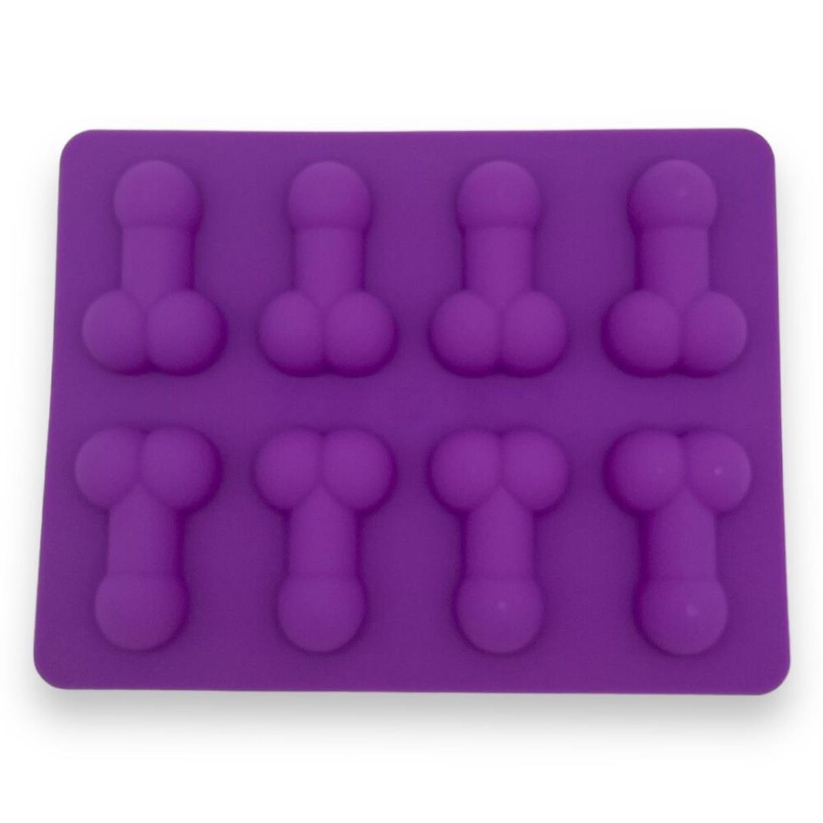 20-KP009-PURPLE Kinky Pleasure - Penis Ice Cube Sorter - obrazek 1