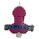 Świeczka-Party Penis Candle XL Pink - obrazek 2
