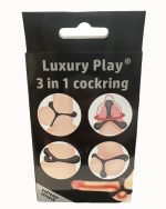 Ring- 3in1 Cockring Black - obrazek 4