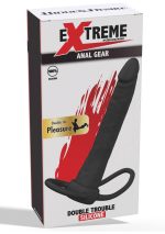 Double Trouble Anal Penetrator Black - obrazek 2