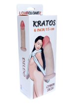 Dildo-KRATOS-LOVECLONEX 6"" - obrazek 4