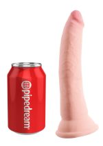 3D Triple Density Cock 7 inch Light skin tone - obrazek 6