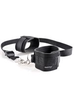 Cuff & Tether Set Black - obrazek 3