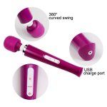 Stymulator-Magic Massager Wand USB Black 10 Function - obrazek 9