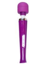 Stymulator-Magic Massager Wand USB Purple 10 Function - obrazek 4