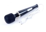 Stymulator-Magic Massager Wand Cable 110-240V Black 10 Function - obrazek 2