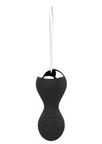 Kulki-Vibrating Silicone Kegel Balls USB 10 Function / Remote control -Black - obrazek 3