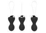 Kulki-Vibrating Silicone Kegel Balls USB 10 Function / Remote control -Black - obrazek 5