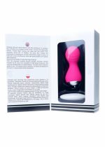 Kulki-Vibrating Silicone Kegel Balls USB 10 Function / Remote control -Pink - obrazek 9