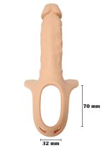 Proteza-Hollow Strap-on Super Hero - obrazek 7