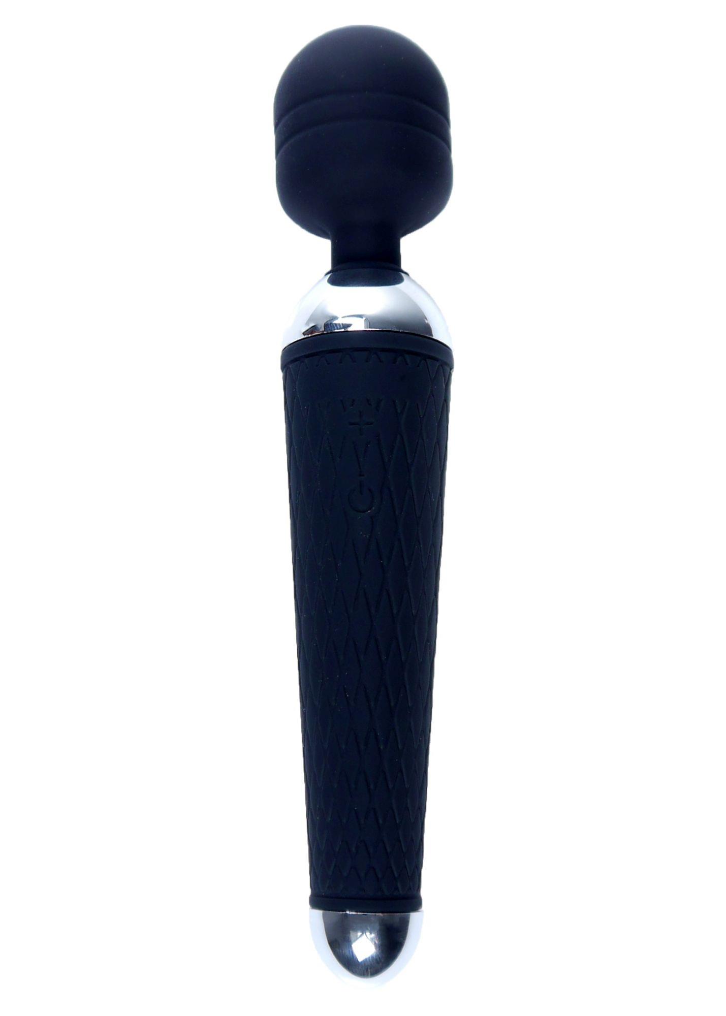 22-00037_01 Stymulator-Power Massager Wand USB Black 10 funkcji - obrazek 1