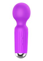 Stymulator-Rechargeable Mini Masager USB 20 Functions - Purple