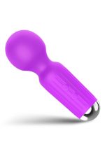 Stymulator-Rechargeable Mini Masager USB 20 Functions - Purple - obrazek 2