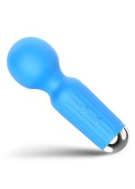 Stymulator-Rechargeable Mini Masager USB 20 Functions - Blue - obrazek 5