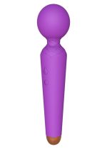 Stymulator-Rechargeable Power Wand USB 10 Functions - Purple - obrazek 2