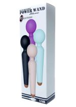Stymulator-Rechargeable Power Wand USB 10 Functions - Flesh - obrazek 8