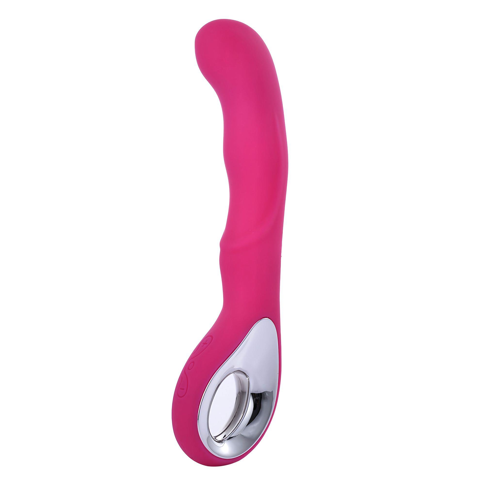 22-00054_01 Vibrator G-spot 10 functions USB Pink - obrazek 1