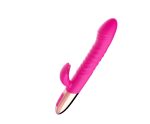 Wibrator - Rechargeable Thrusting Vibrator USB 10 Functions - Heating - obrazek 2