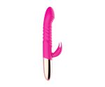 Wibrator - Rechargeable Thrusting Vibrator USB 10 Functions - Heating - obrazek 4